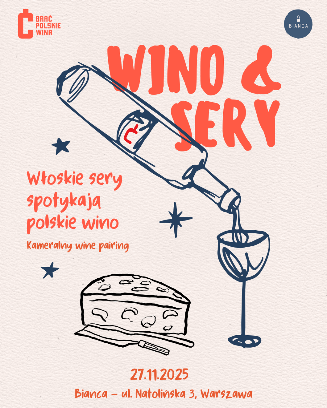 27.11 - Naturalne Sery Spotykają Naturalne Wina